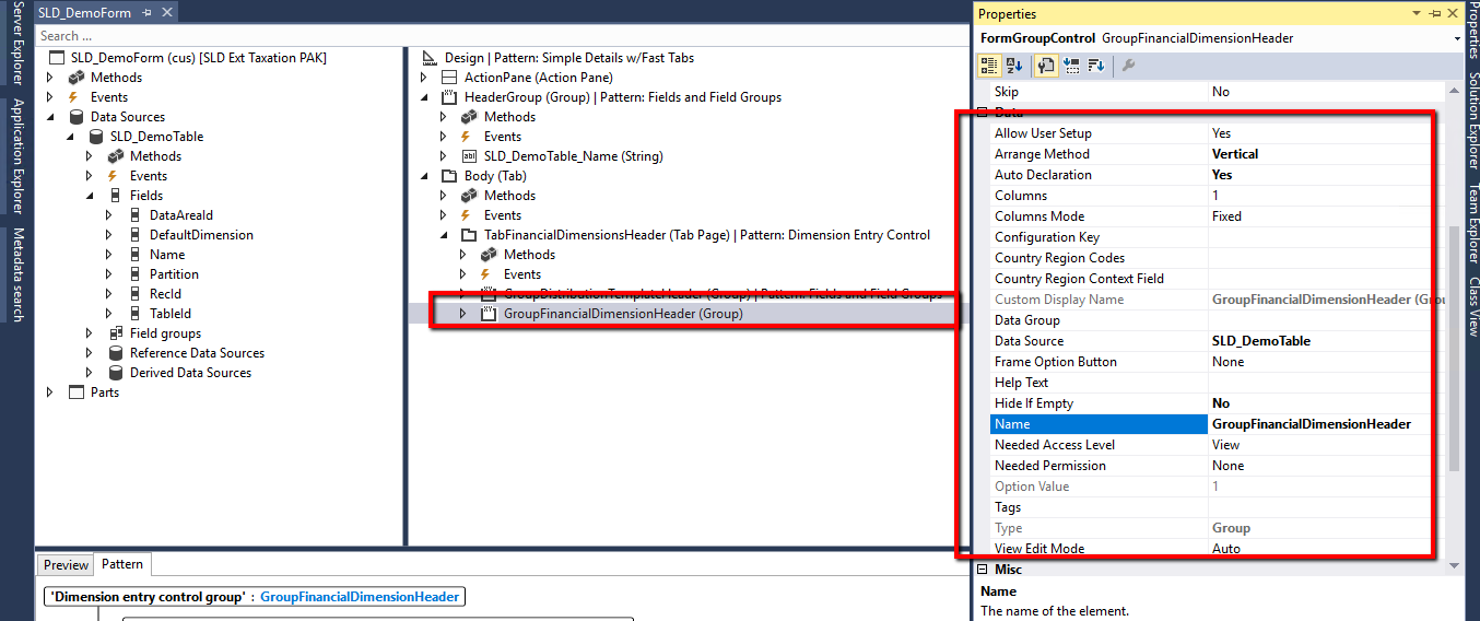 Dynamics 365 Finance & Operations Talk Dimension Entry Control D365FO