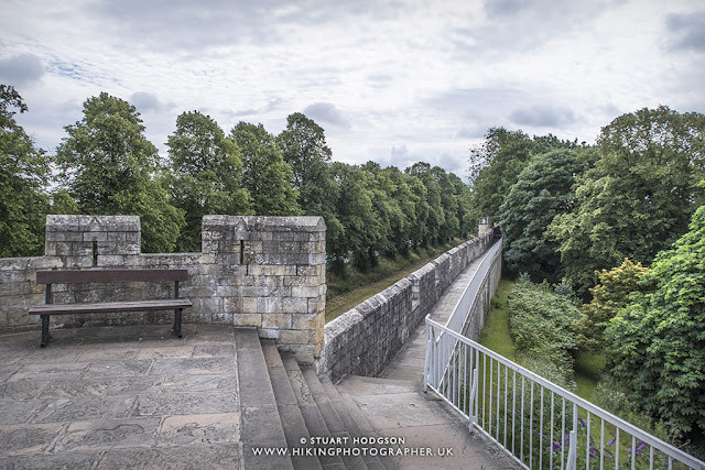 York city walls, walk, map, route, York Minister, distance, guide, tour