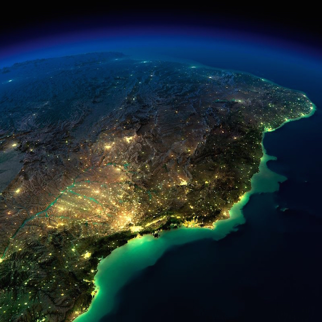 صور مذهلة للأرض التقطت ليلاً من الفضاء الخارجي بواسطة وكالة الفضاء الأمريكية ناسا 1