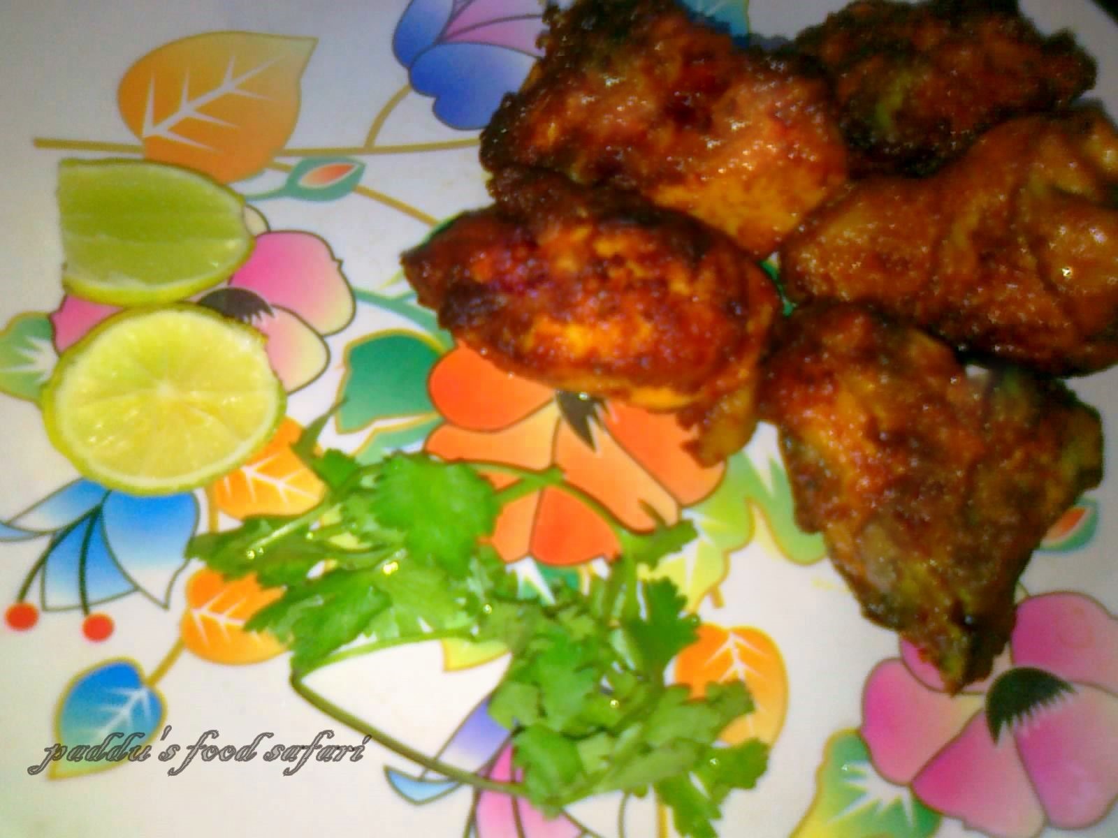 gHara javaN (Home Food) Chicken fry Ajwain flavor