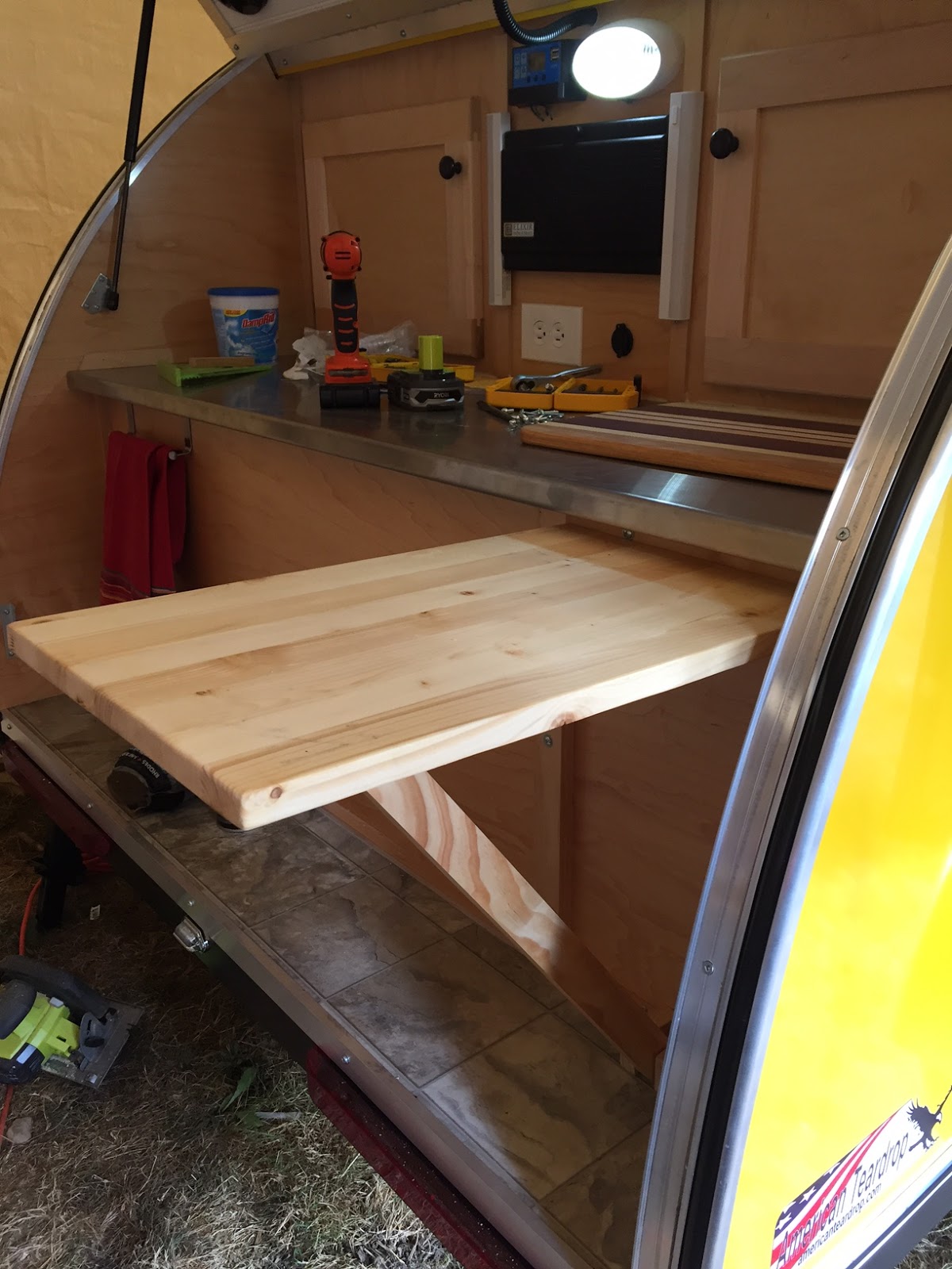 Hack 10 Flipup Galley Table