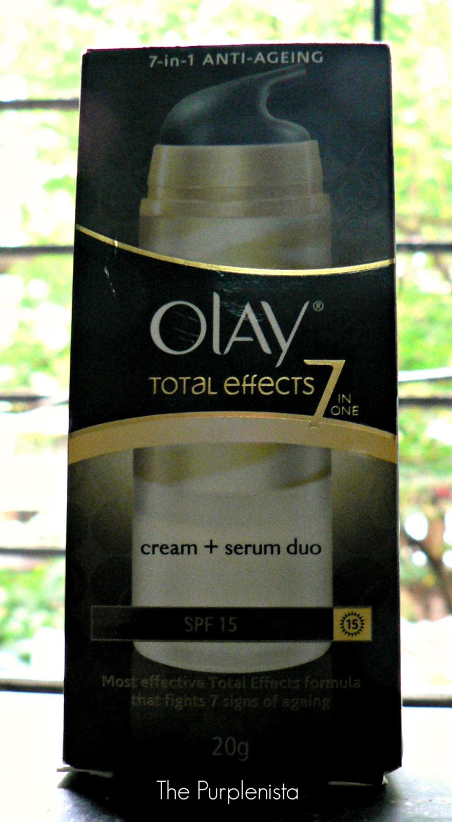 The Purplenista Olay Total Effects 7 in One Cream + Serum Duo The