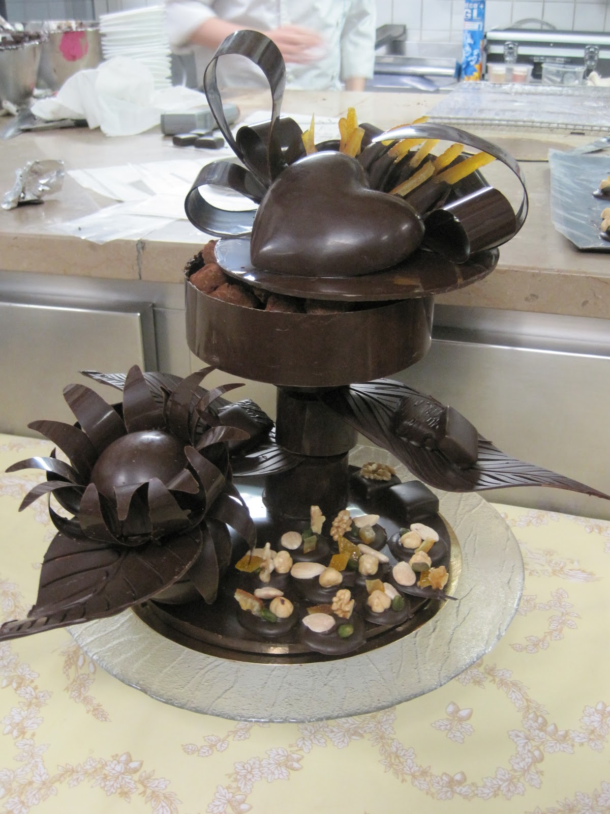 A French Confection Chocolate Sculptures