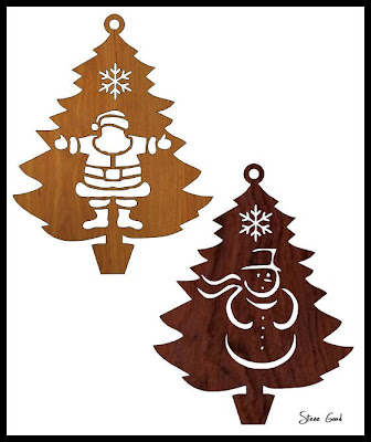 Scroll Saw Christmas Ornament Patterns : Online Personalized Gift