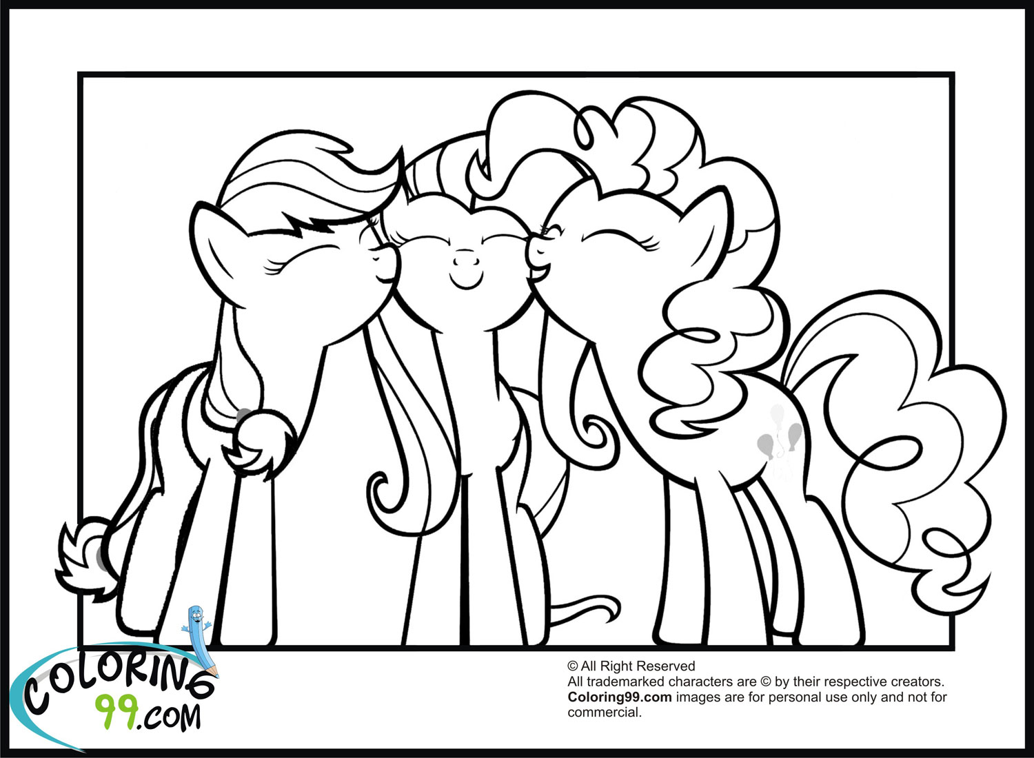 My Little Pony Coloring Pages  Minister Coloring