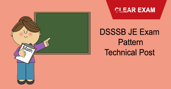 DSSSB JE Exam Pattern