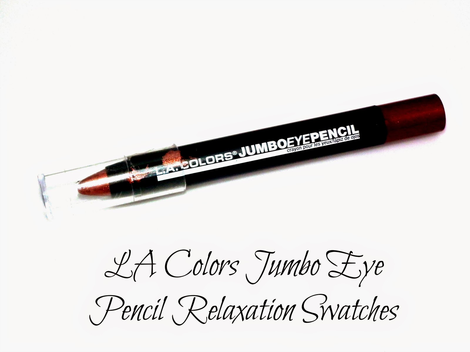 LA Colors Jumbo Eye Pencil Relaxation Swatches 