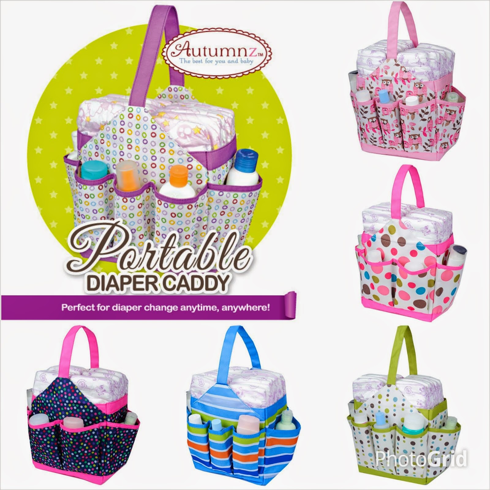 Autumnz Portable Diaper Caddy