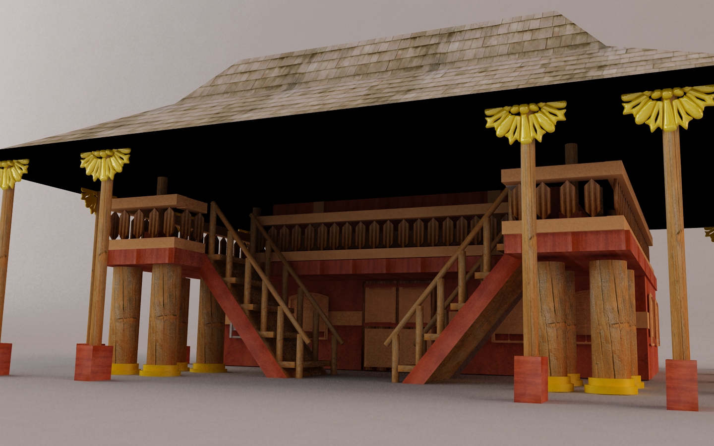 AR Rumah Adat Palembang (Level Mengengah Keatas) ~ A.R.T