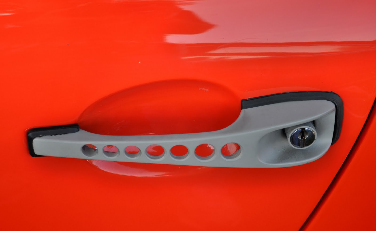 Just A Car Guy 912 Porsche customized for racing, glass replaced with