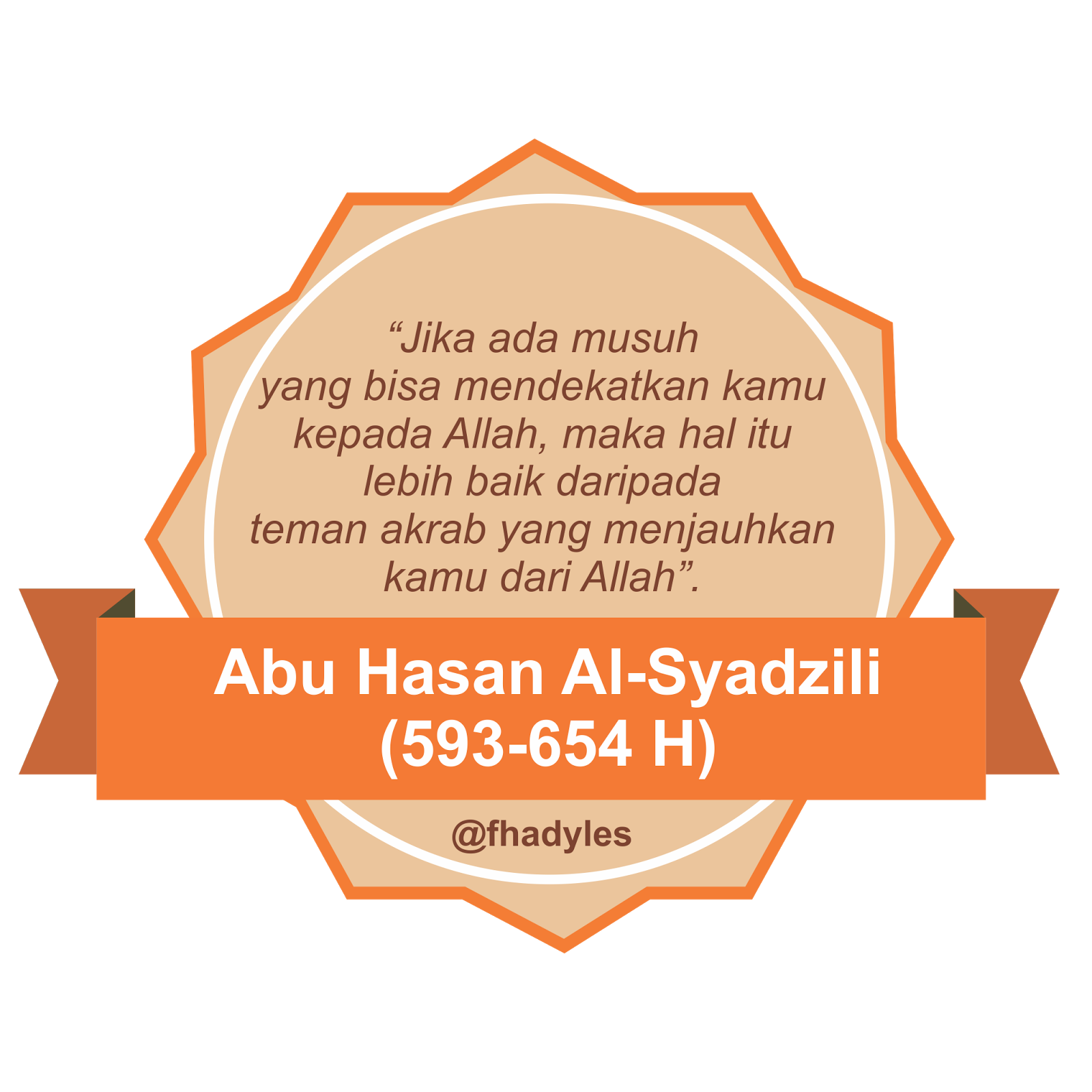 Abu AlHasan AsySyadzili AlHasani Jurus Semua Ilmu