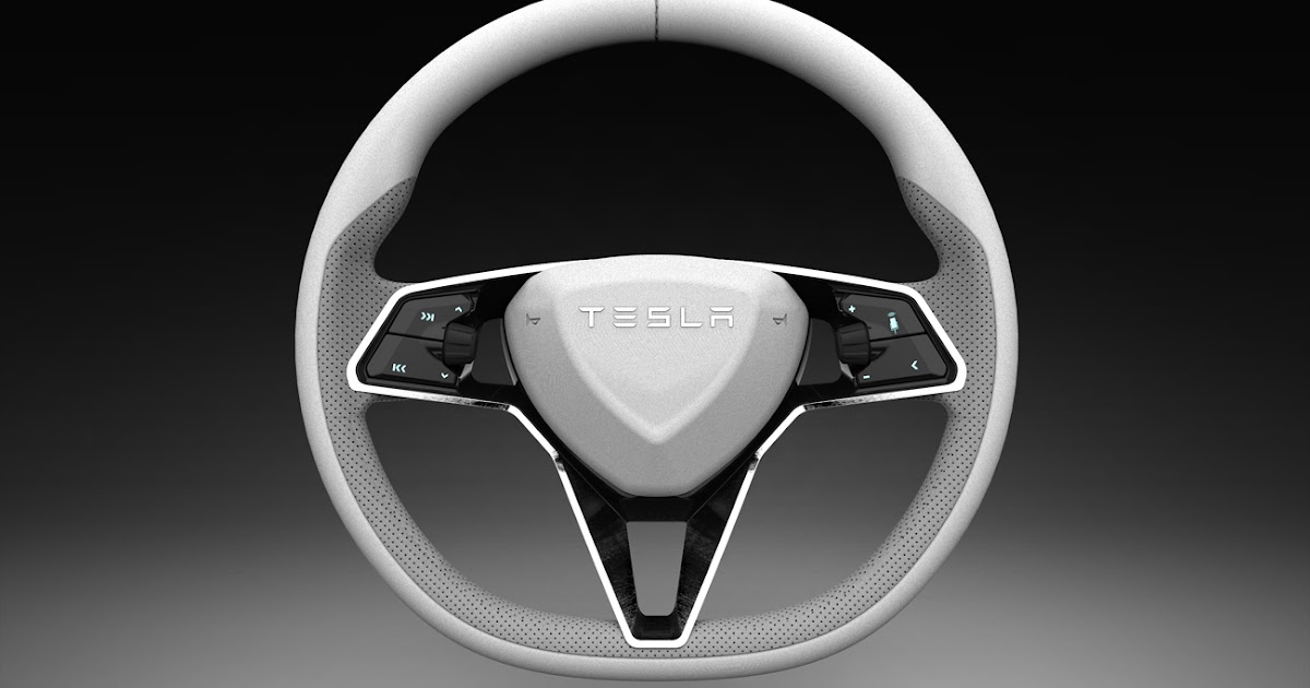 AK Design Tesla Steering Wheel Design