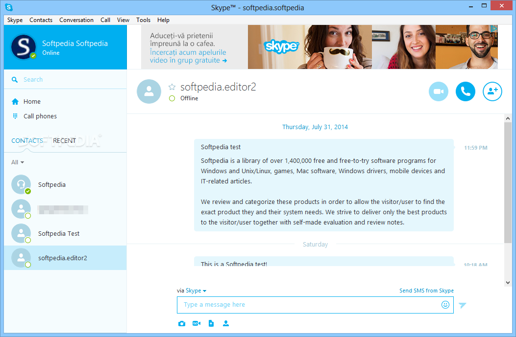 Skype 8.57.0.116 poster box cover