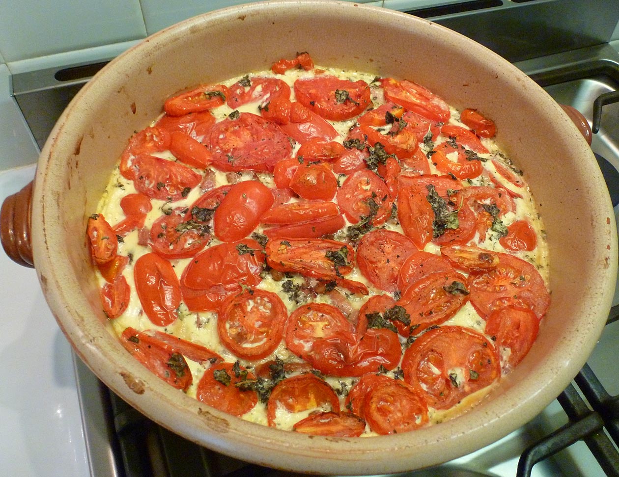 Living The Life In Saint Aignan Gratin De Courgettes Tomates Et