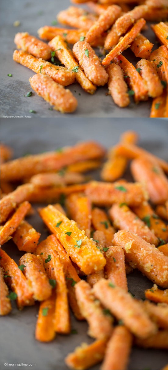 Roasted Parmesan Carrots Healthy Recipe View Master Healthy Recipes