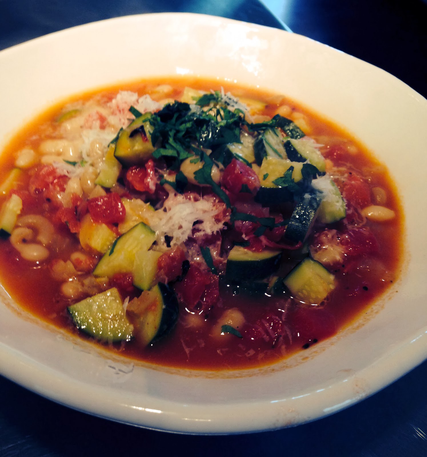 Weeknight Wonders by Ellie Krieger Pasta fagioli with zucchini