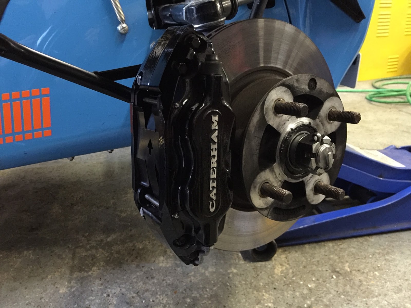 2019 Caterham 270R Racing Blog Folembray Prep Brakes