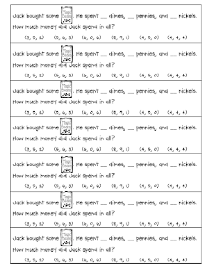 Learning with a Happy Heart: Math Journal Monday (Money Rebus Style ...