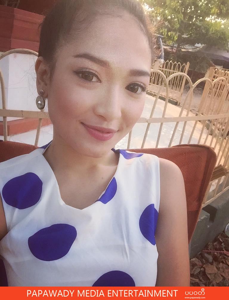 San Yati Moe Myint Collection Photos of Selfies and Behind The Scenes From Shooting for May