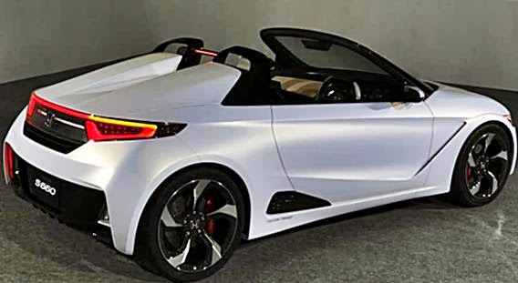 Honda S660 Concept Mini Sport Car Convertible