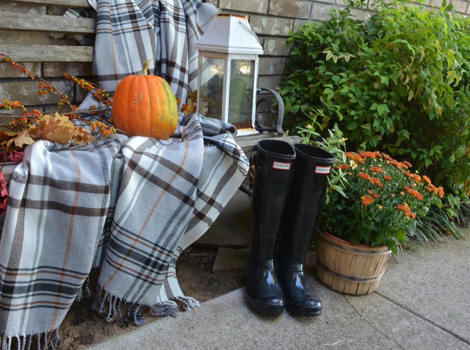 Let's Add Sprinkles Five Fall Essentials/ Essential 1 Plaid Throws