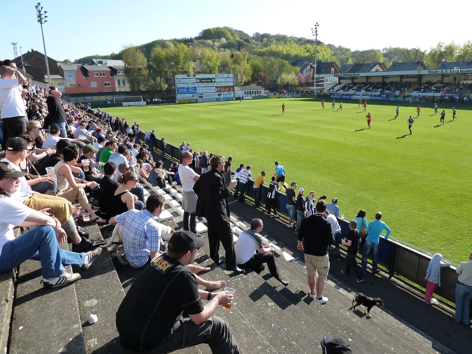Extreme Football Tourism LUXEMBOURG AS La Jeunesse d'Esch