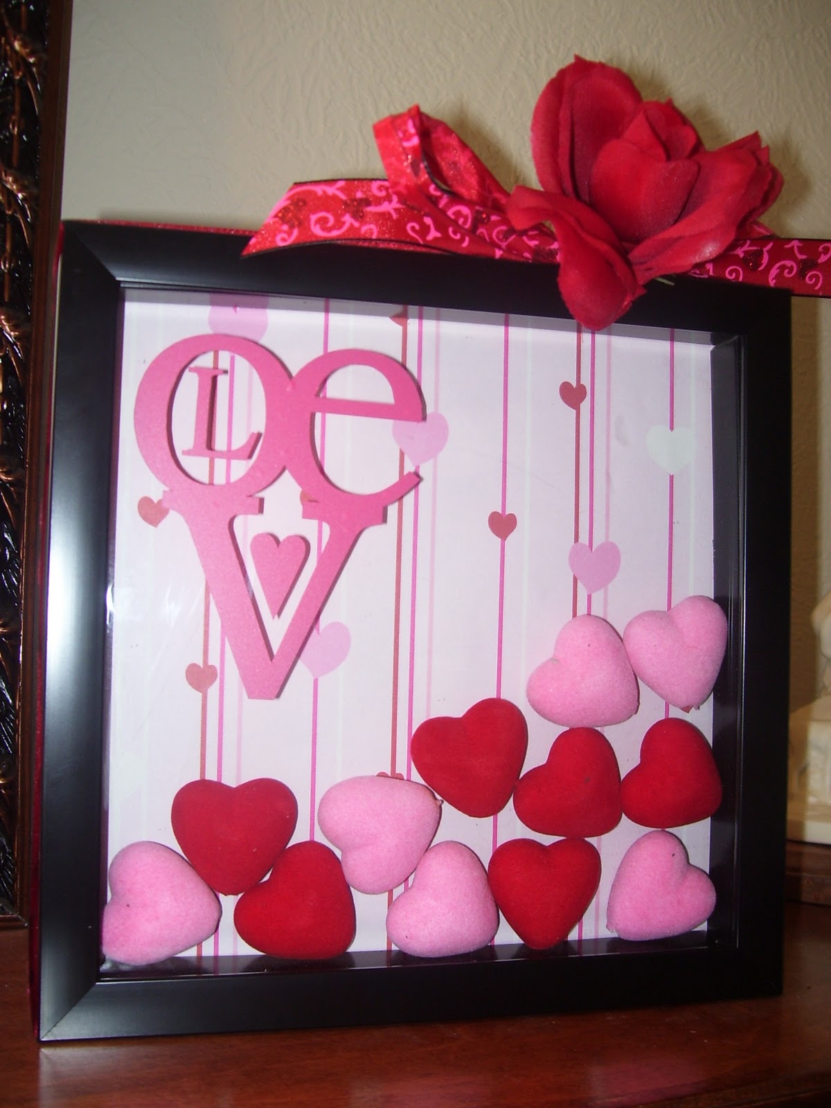 It Seamed Good to Me Valentine Shadowbox