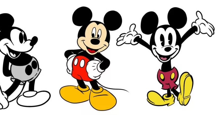The history of mickey mouse.