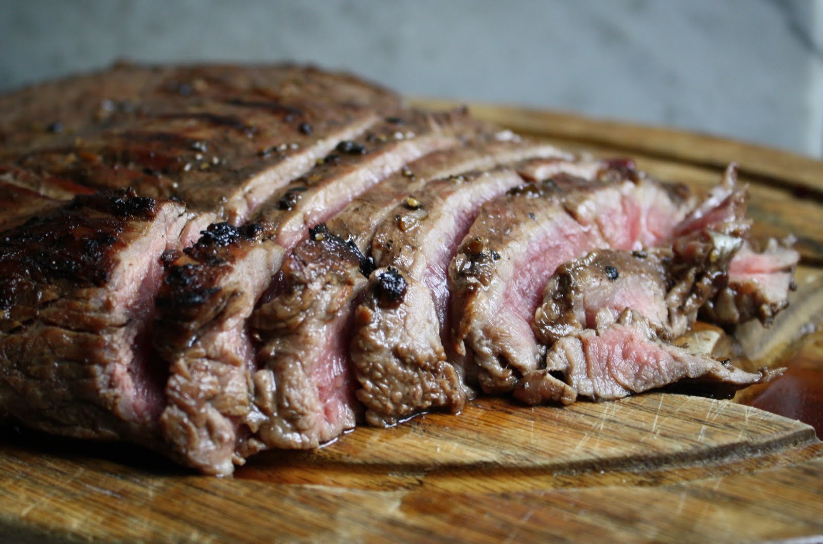What's Cooking in your World? Day 140! Cote d'Ivoire Flank Steak with CoffeePeppercorn