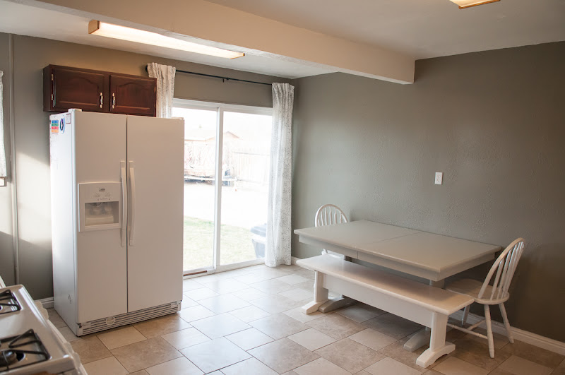 Light Brown Kitchen Table