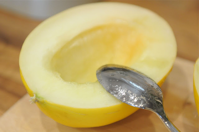 Meike´s cookbooks: Honigmelonen-Sorbet