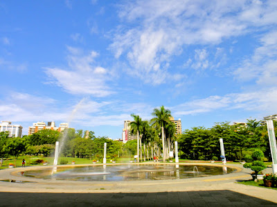 Central Park Water Fountain Kaohsiung Taiwan