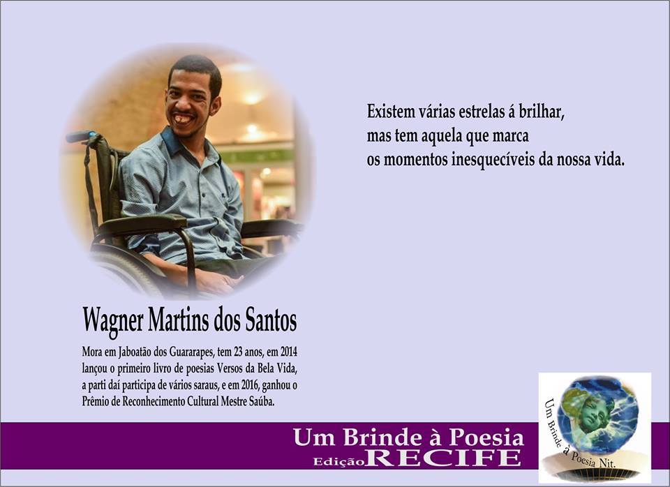 Um Brinde à Poesia Edição Recife/Wagner Martins