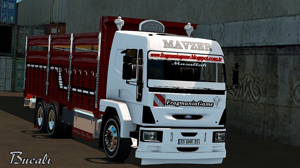 ETS 2 Ford Cargo 2520 �� MAVZER�� Kamyon Modu Fragmania Game