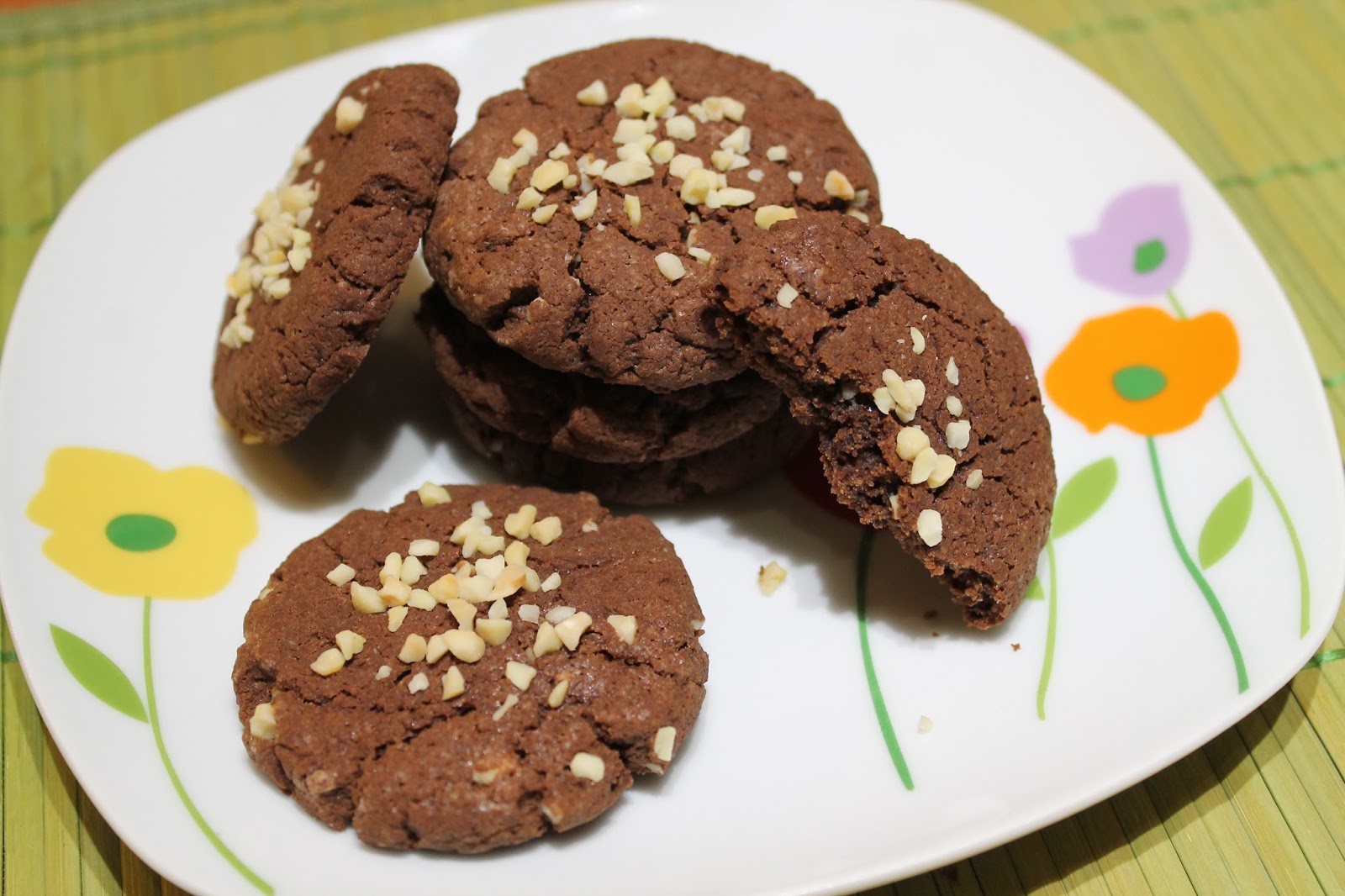 GALLETAS BROWNIE, sin gluten, sin lactosa, sin huevo y sin mantequilla