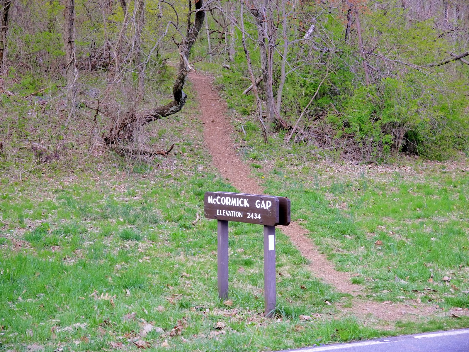 American Travel Journal Rockfish Gap to McCormick Gap Appalachian