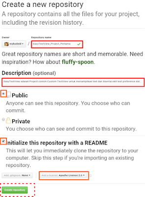 BEGini CaRa UPlOAD PrOject Program Aplikasi di GitHub Repository Menggunakan AIDE