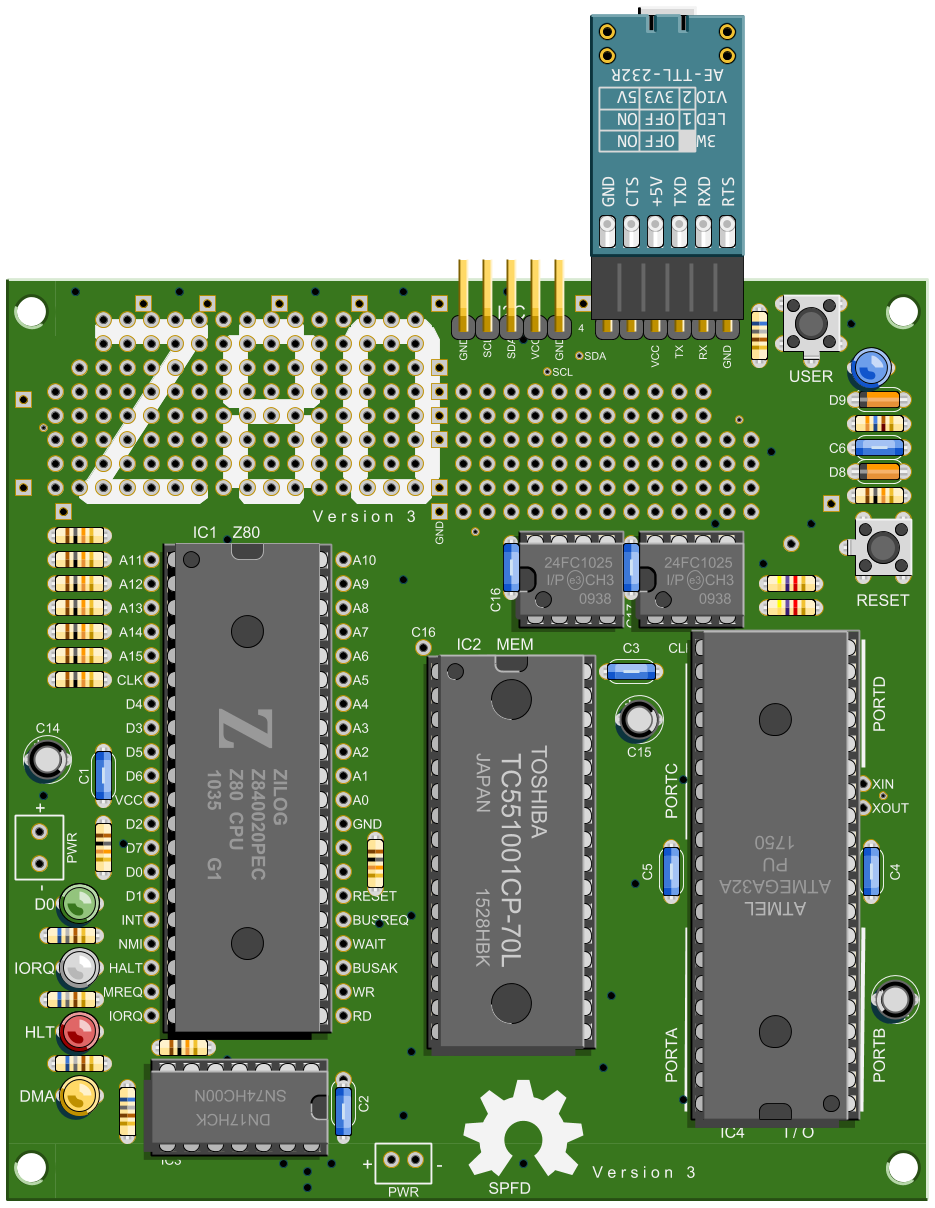 Analogic Intelligence Z80MBCの作成 其の肆