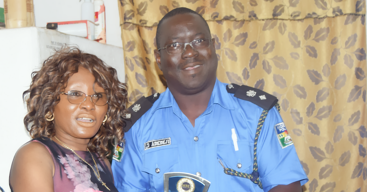 CSP ID Adedeji, The DPO, The Nigeria Police Station, Ilesha Wins MBE Improver