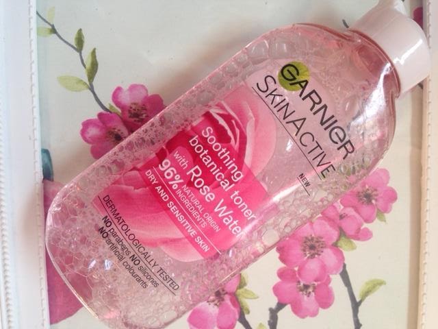 garnier rose soothing toner review