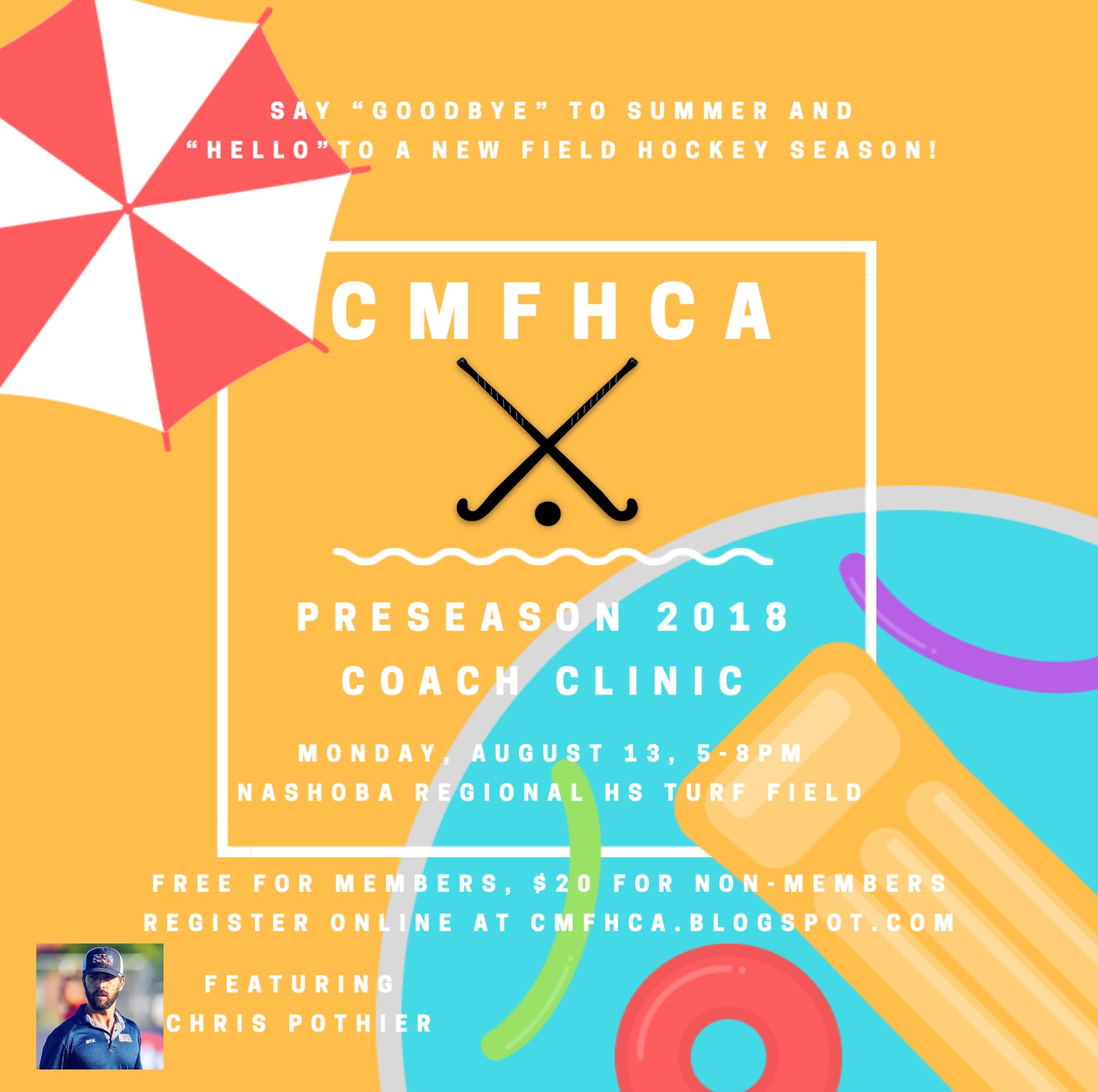 Central MA Field Hockey Coaches Association July 2018