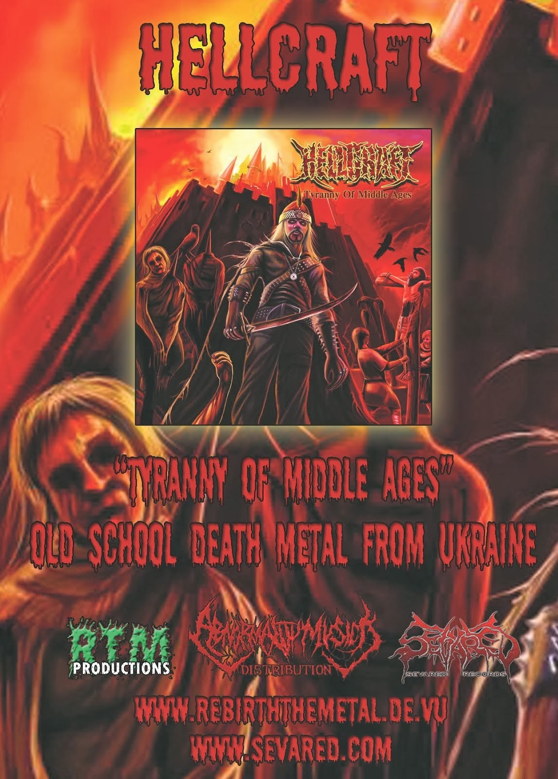 RTM039 HELLCRAFT - Tyranny of Middle Ages