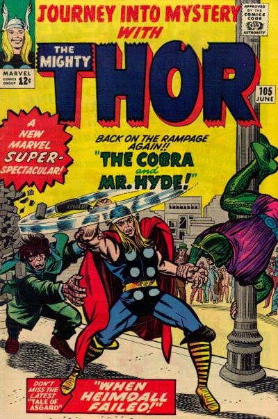 Journey into Mystery #105, Thor, the Cobra and Mr Hyde