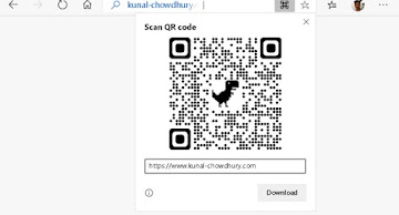 How to generate QR Code for a web page in Microsoft Edge Chromium? How to generate QR Code for a web page in Microsoft Edge Chromium?