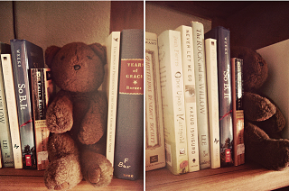 Image: Teddy bear bookends, by Camila Sanabria (cahmeelah), on Flickr