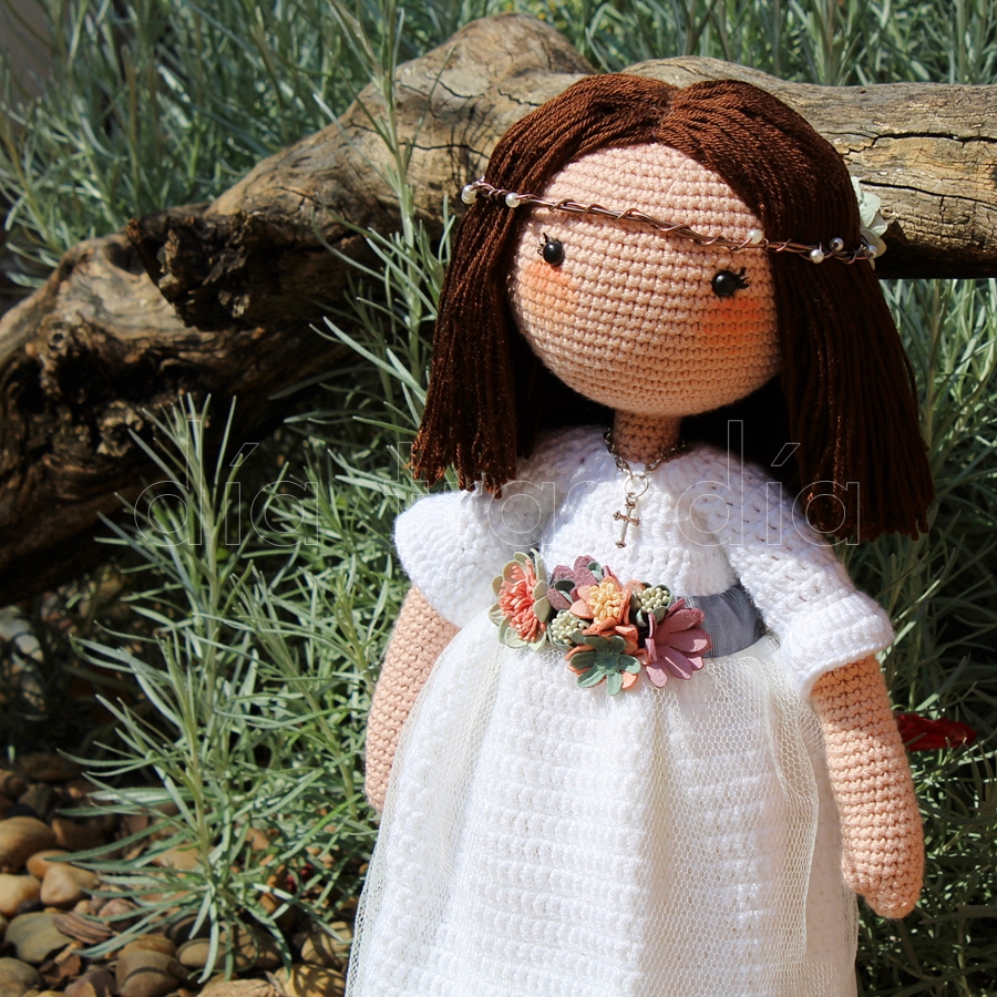Amigurumi personalizado Primera Comunión