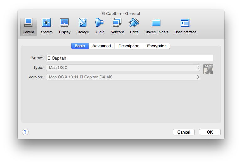 Установка os x