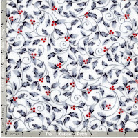 Winter Blossom fabric collection from Hoffman