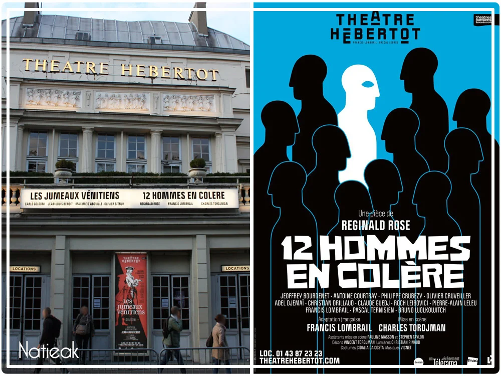 Théâtre Paris 12 hommes en colère 