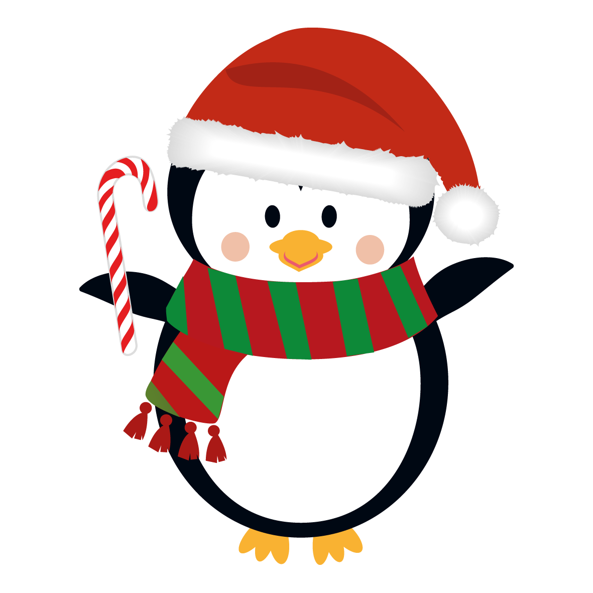 christmas penguins clip art free - photo #8
